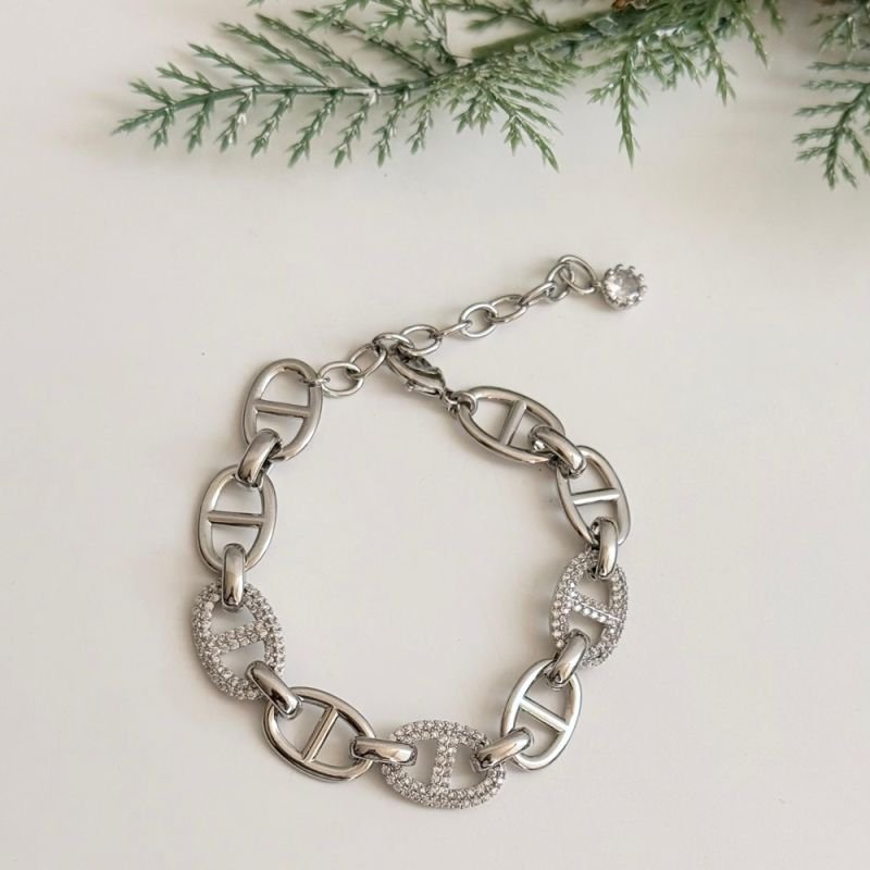 PULSEIRA ELOS MIX CRAVEJADA