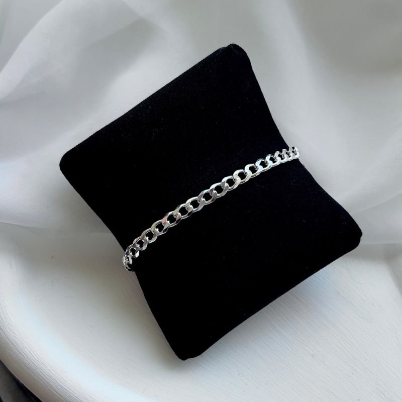 PULSEIRA MASC GRUMET PRATA