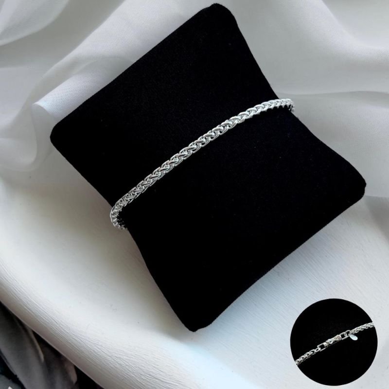 PULSEIRA MASC PALMEIRA PRATA