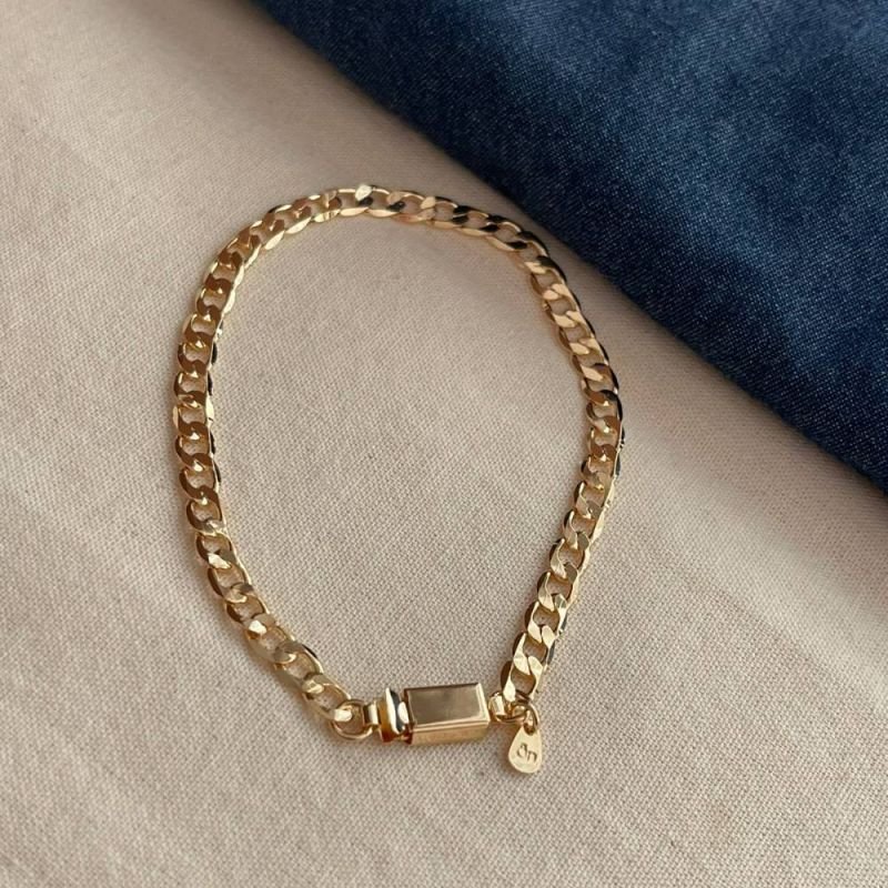 PULSEIRA MASCULINA CORRENTE FECHO DE ENCAIXE