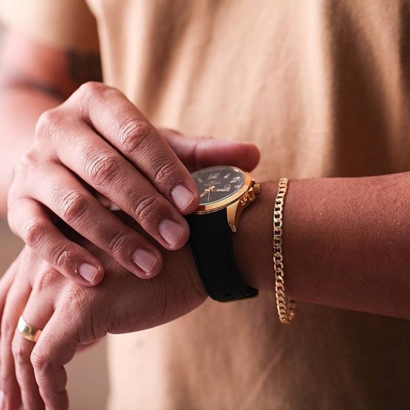 PULSEIRA MASCULINA CORRENTE FECHO DE ENCAIXE