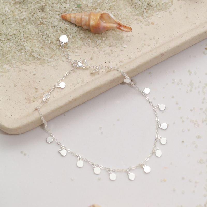 PULSEIRA MEDALHINHAS PRATA