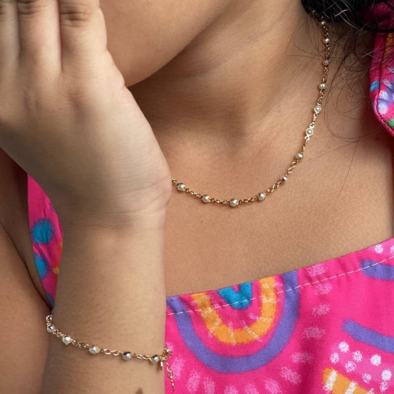 PULSEIRA PÉROLAS INFANTIL