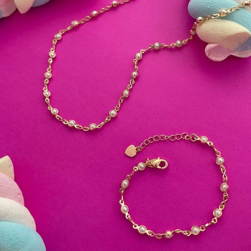 PULSEIRA PÉROLAS INFANTIL