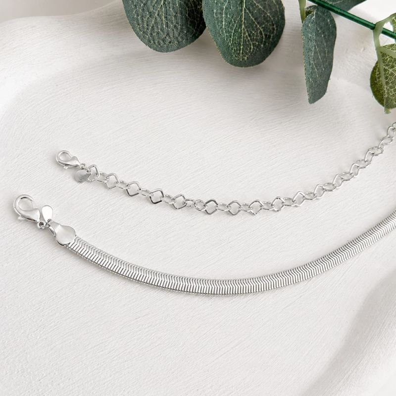 PULSEIRA SNAKE PRATA