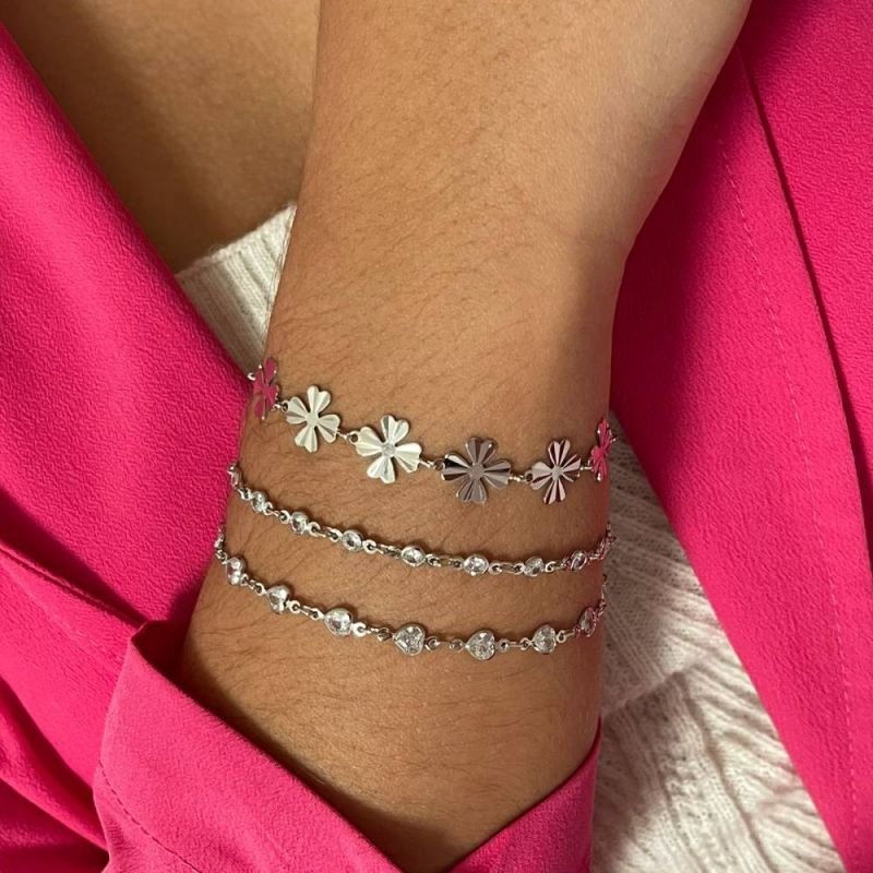 PULSEIRA TREVOS LISOS