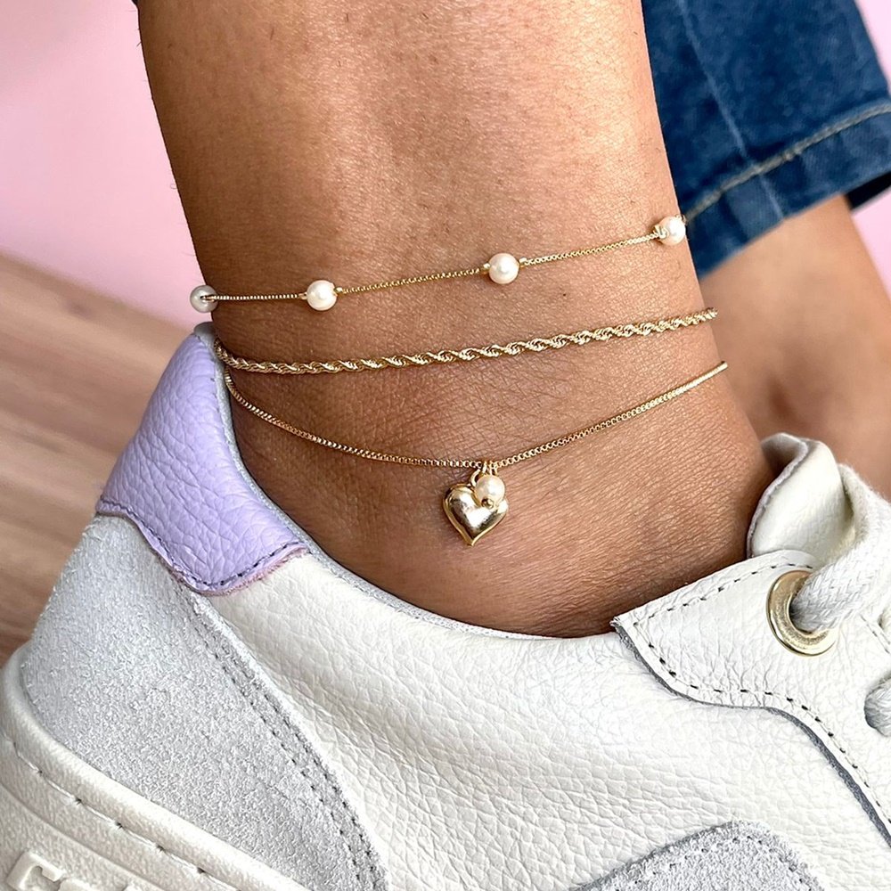 TORNOZELEIRA PÉROLAS